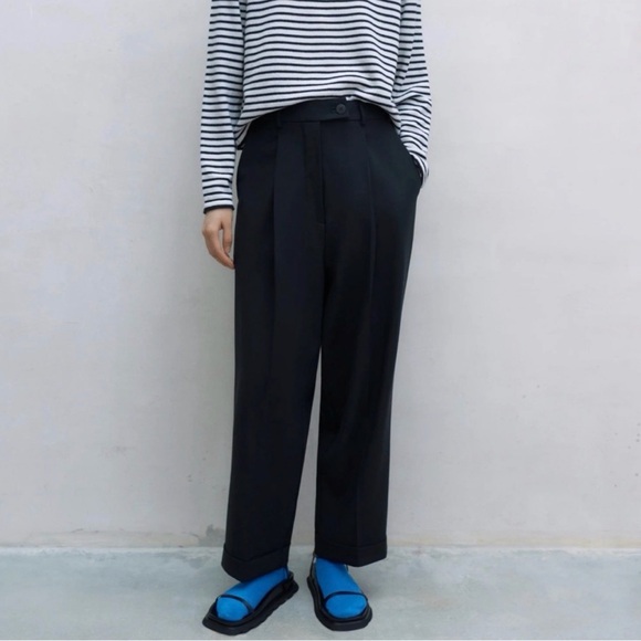 Cordera Pants - Codera tailoring masculine pants in black